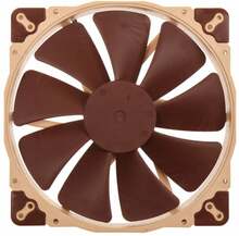 Ventilaator Noctua NF-A20 FLX, 200 mm, beež/pruun