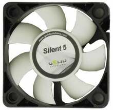 Ventilaator arvutile Gelid Silent 5 FN-SX05-40, 50 mm, must, valge
