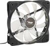Korpuse ventilaator Akyga AW-12D-LED, 120 x 120 mm, must