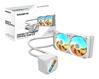 Veejahuti protsessorile Gigabyte Gaming 240 ICE, GP-GME 240I, valge, 2x120 mm