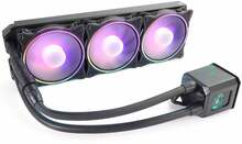 Vesijahuti protsessorile Alphacool Eisbaer 360 Aurora 1.1 ARGB, must, 360 mm