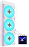 Veejahuti protsessorile Lian Li HydroShift II LCD-S 360CL, RGB, LCD ekraan, valge, 360 mm