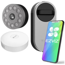 Nutikas lukk Ezviz DL01S 3-in-1 komplekt, hõbedane