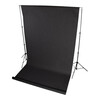 Fototaust Polypropylene, must, 1,6 x 5 m