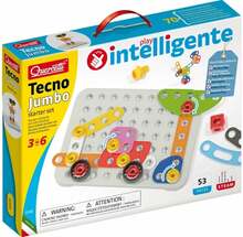 Konstruktor Quercetti Tecno Jumbo Starter Set 6165, 52 osa