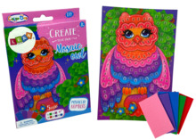 Mosaiik Color Day Owl 11556, mitmevärviline