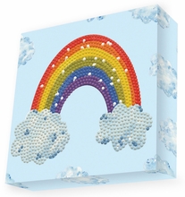 Teemantmosaiik Dotz Box Rainbow Smile 15x15 cm, 11NDBX051
