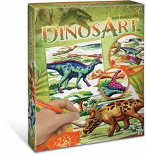 Loominguline komplekt Dinosart Dazzle-by-Number 15051