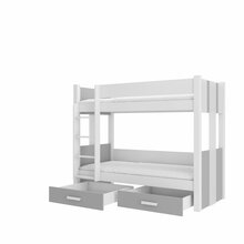 Narivoodi ADRK Furniture Arta, 80 x 180 cm, valge/hall