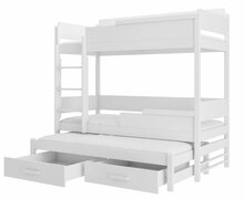 Narivoodi ADRK Furniture Queen, 90 x 200 cm, valge