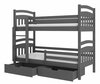 Narivoodi ADRK Furniture Ada, koos madratsiga, 80 x 180 cm, hall