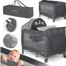 Reisivoodi - mänguaed Ricokids, 125 x 65 x 78 cm