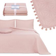 Voodikate Amelia Home Meadore, 170 x 270 cm, heleroosa