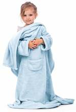 Pleed DecoKing LazyKids, 90 x 105 cm, helesinine