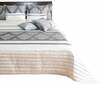 Voodikate Mariall NM44-T, 220 x 240 cm, grafiit/kreemjas