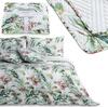 Voodikate Amelia Home Kingfisher, 200 cm x 220 cm, sinine/valge/punane