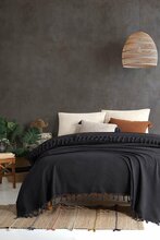 Voodikate Mijolnir Sidney 372VDN1333, must, 200 cm x 230 cm