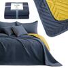 Voodikate Amelia Home Softa, 200 x 220 cm, grafiit-kollane
