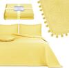Voodikate Amelia Home Meadore, 170 cm x 270 cm, kollane