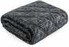 Voodikate Eurofirany Blink NOJ-02, 170 x 210 cm, must/hõbe