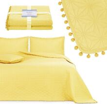 Voodikate Amelia Home Meadore, 170 cm x 270 cm, kollane