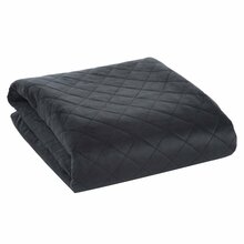 Voodikate Eurofirany D91/N/LUIZ/5/CZA, 70 x 160 cm, must