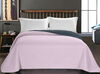 Voodikate DecoKing Axel, 170 x 270 cm, roosa/hall
