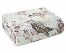Voodikate Eurofirany D91, 200 x 220 cm, valge/beež