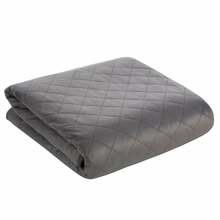 Voodikate Eurofirany NLO-05, 220 cm x 240 cm, tumehall