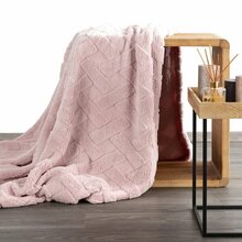 Pleed Design 91 Flano K167-04, 150 x 200 cm, roosa