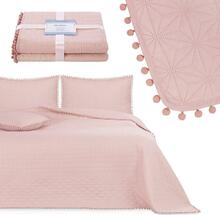 Voodikate Amelia Home Meadore, 260 x 280 cm, heleroosa