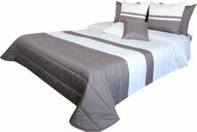Voodikate NM45-G, 260 x 240 cm, valge/grafiit