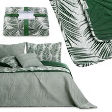 Voodikate Amelia Home Tropical Bonaire, 170 x 210 cm, valge/tumeroheline