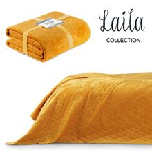 Voodikate Amelia Home Laila, 200 x 220 cm, kollane