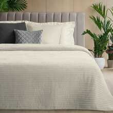 Voodikate Eurofirany Glori NOS-02, 170 x 210 cm, kreemjas