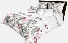 Voodikate Mariall NMR-028, 260 cm x 240 cm, valge