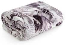 Voodikate Eurofirany Davos K184-01, 150 x 200 cm, valge/lilla