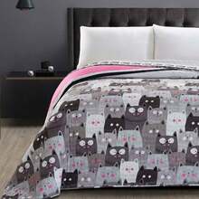 Voodikate DecoKing Cats Invasion, 170 x 210 cm, mitmevärviline