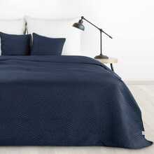Voodikate Eurofirany D91, 200 cm x 220 cm, tumesinine