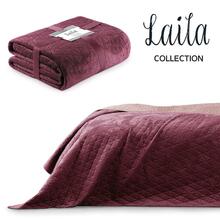 Voodikate Amelia Home Laila, 220 x 240 cm, bordo/roosa/lilla