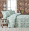Voodikate Mijolnir Single Set Pure, 220 cm x 160 cm, valge/roheline