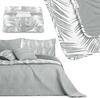 Voodikate Amelia Home Tropical Bonaire, 260 x 280 cm, valge/hall
