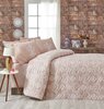 Voodikate Mijolnir Single Set Pure, 160 cm x 220 cm, valge/roosa