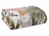 Voodikate Eurofirany D91/N/PARROT, 170 x 210 cm, roheline/roosa