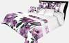 Voodikate Mariall NMR-021, 260 cm x 240 cm, valge/roheline/lilla