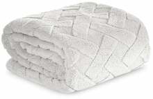 Päevatekk Design 91 Flano K167-09, 200 x 220 cm, helehall