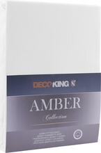 Voodilina DecoKing Amber, 120 x 200 cm, valge