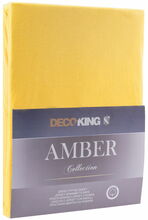 Voodilina DecoKing Amber, 160 x 200 cm, kollane