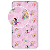 Kummiga voodilina Jerry Fabrics Princesses Pink 02, 90 x 200 cm, roosa