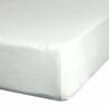Kummiga voodilina Eurofirany PRZE/JERSEY3/B, 160 x 200 cm, valge